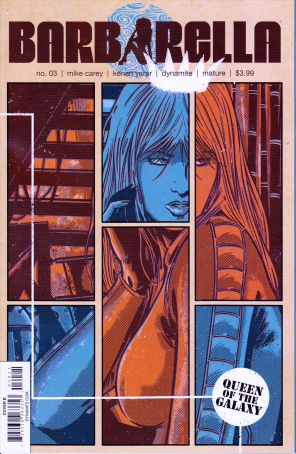Barbarella (Dynamite) 3B published by Dynamite with cover art by Jorge Fornes