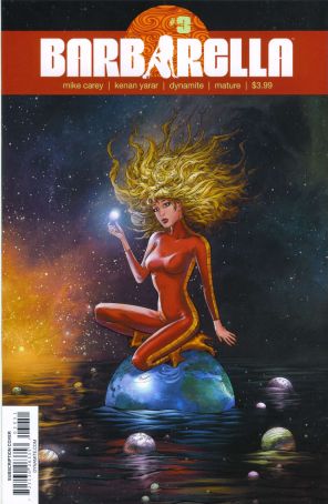 Barbarella (Dynamite) 3E published by Dynamite with cover art by Kenan Yarar