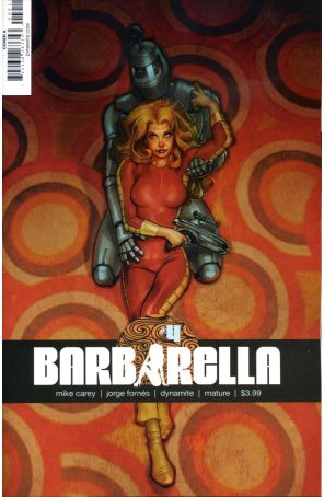 Barbarella (Dynamite) 4A published by Dynamite with cover art by Stéphane Roux