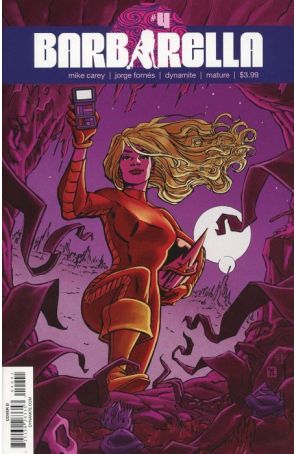 Barbarella (Dynamite) 4D published by Dynamite with cover art by Goran Sudzuka