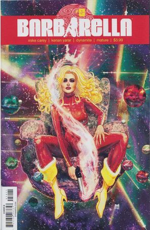 Barbarella (Dynamite) 5B published by Dynamite with cover art by Marco D’Alfonso