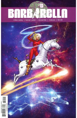 Barbarella (Dynamite) 5E published by Dynamite with cover art by Kenan Yarar