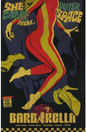 Barbarella (Dynamite) 7A published by Dynamite with cover art by Butcher Billy