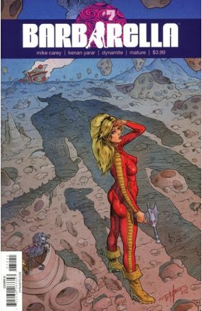 Barbarella (Dynamite) 7D published by Dynamite with cover art by Giovanni Timpano
