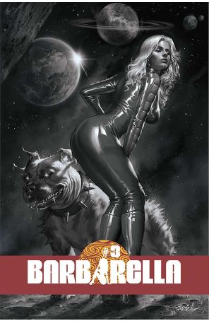 Barbarella (Dynamite, 2nd Series) 3F published by Dynamite with cover art by Lucio Parillo
