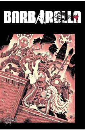 Barbarella (Dynamite, 2nd Series) 5M published by Dynamite with cover art by Ken Haeser