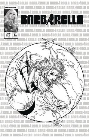 Barbarella (Dynamite, 2nd Series) 6P published by Dynamite with cover art by Jamie Biggs
