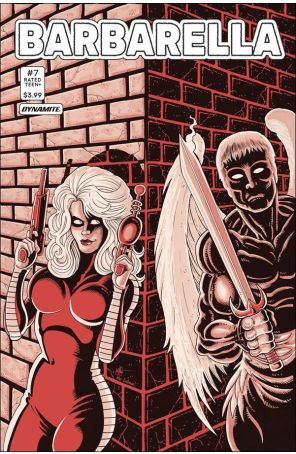 Barbarella (Dynamite, 2nd Series) 7L published by Dynamite with cover art by Ken Haeser