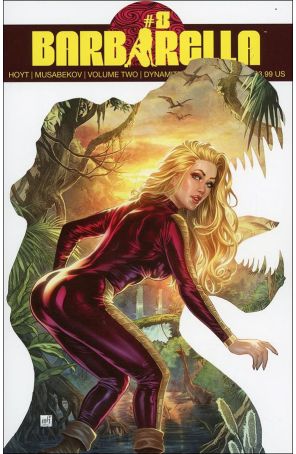 Barbarella (Dynamite, 2nd Series) 8G published by Dynamite with cover art by Mike Krome