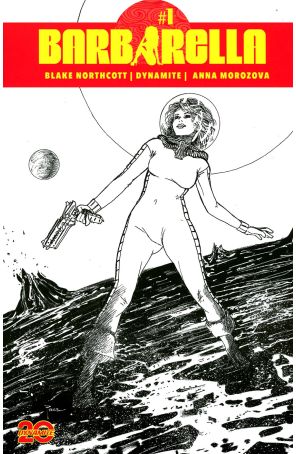 Barbarella (Vol. 4) 1U published by Dynamite with cover art by Richard Pace
