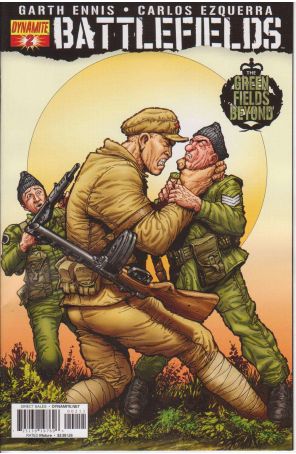 Battlefields (Vol. 2) 2 published by Dynamite with cover art by Carlos Ezquerra
