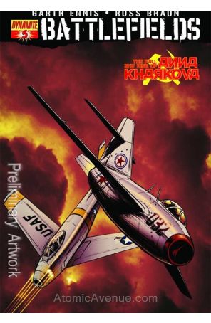 Battlefields (Vol. 2) 5 published by Dynamite with cover art by Gary Leach