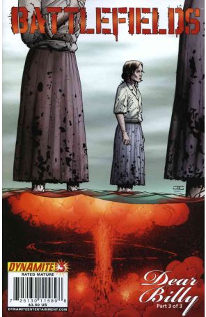 Battlefields: Dear Billy 3 published by Dynamite with cover art by John Cassaday