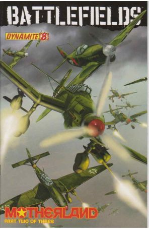 Battlefields 8 published by Dynamite with cover art by Garry Leach