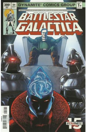 Battlestar Galactica (Classic, 4th Series) 4B published by Dynamite with cover art by Daniel HDR