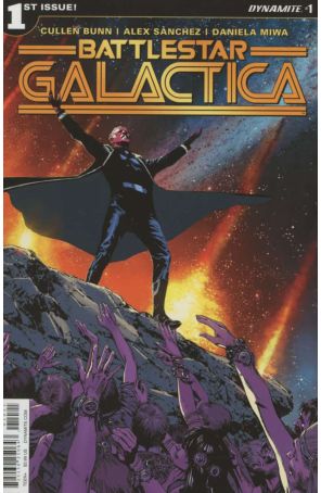 Battlestar Galactica (Classic, Vol. 3) 1B published by Dynamite with cover art by Butch Guice