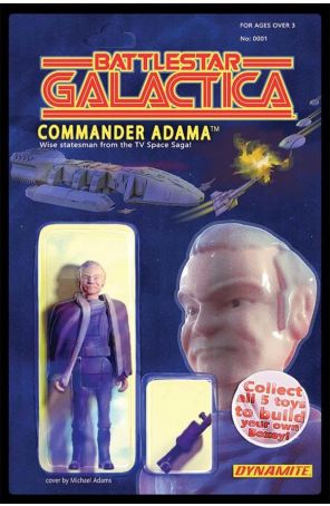 Battlestar Galactica (Classic, Vol. 3) 1D published by Dynamite with cover art by Michael Adams