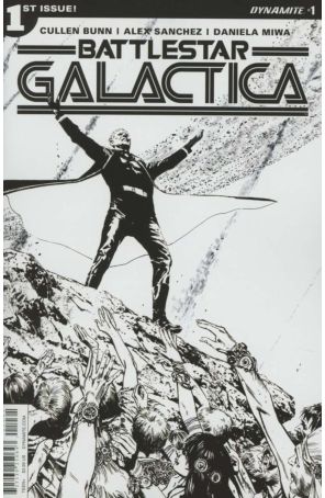 Battlestar Galactica (Classic, Vol. 3) 1F published by Dynamite with cover art by Butch Guice