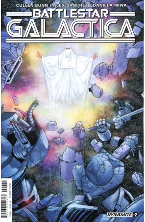 Battlestar Galactica (Classic, Vol. 3) 2A published by Dynamite with cover art by Alex Sanchez