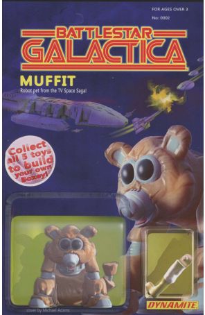Battlestar Galactica (Classic, Vol. 3) 2B published by Dynamite with cover art by Michael Adams