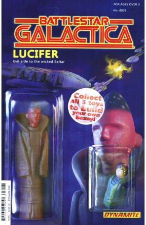 Battlestar Galactica (Classic, Vol. 3) 5B published by Dynamite with cover art by Michael Adams