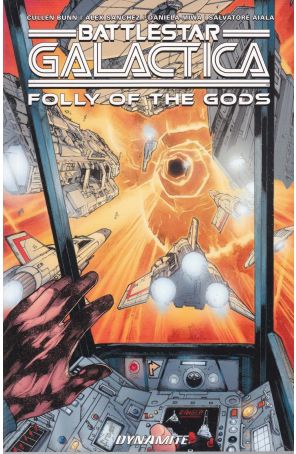Battlestar Galactica (Classic, Vol. 3) TPB 1 published by Dynamite with cover art by Alex Sanchez