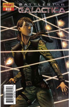 Battlestar Galactica (Dynamite) 11C published by Dynamite with cover art by Joe Prado