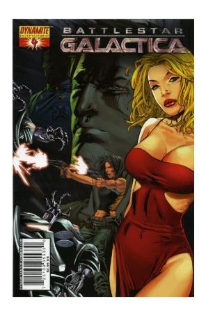 Battlestar Galactica (Dynamite) 4C published by Dynamite with cover art by Eric Basaldua