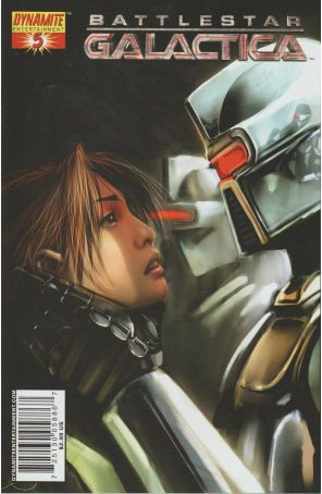 Battlestar Galactica (Dynamite) 5A published by Dynamite with cover art by Stjepan Sejic