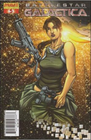 Battlestar Galactica (Dynamite) 5B published by Dynamite with cover art by Nigel Raynor