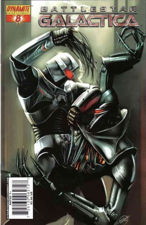 Battlestar Galactica (Dynamite) 8B published by Dynamite with cover art by Stjepan Sejic