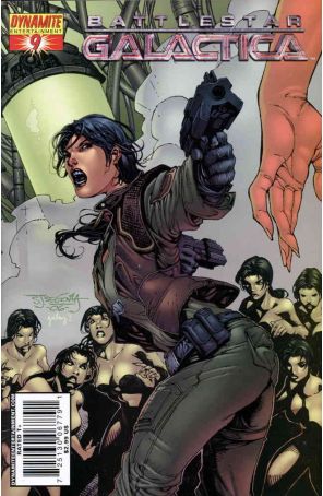 Battlestar Galactica (Dynamite) 9A published by Dynamite with cover art by Stephen Segovia