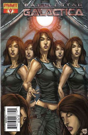 Battlestar Galactica (Dynamite) 9C published by Dynamite with cover art by Joe Prado