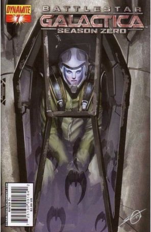 Battlestar Galactica Season Zero 7A published by Dynamite with cover art by Stjepan Šeji?