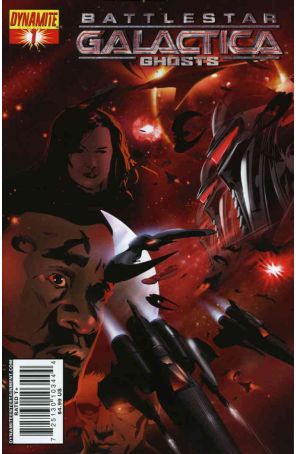 Battlestar Galactica: Ghosts 1 published by Dynamite with cover art by Dennis Calero