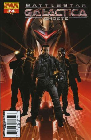 Battlestar Galactica: Ghosts 2 published by Dynamite with cover art by Dennis Calero