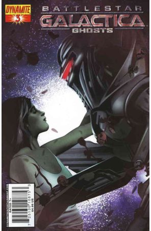 Battlestar Galactica: Ghosts 3 published by Dynamite with cover art by Dennis Calero