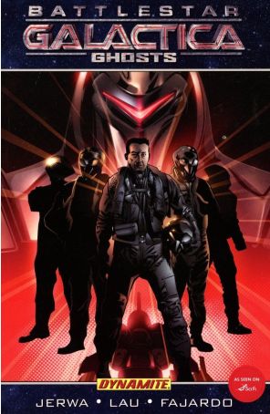 Battlestar Galactica: Ghosts TPB 1 published by Dynamite with cover art by Dennis Calero