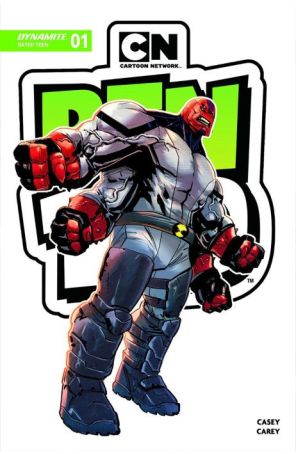 Ben 10 (Dynamite) 1A (2nd) published by Dynamite with cover art by Robert Carey