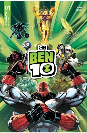 Ben 10 (Dynamite) 1A published by Dynamite with cover art by Robert Carey