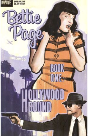Bettie Page (Dynamite) 1F published by Dynamite with cover art by Colton Worley