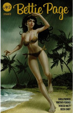 Bettie Page (Dynamite, Vol. 3) 2A published by Dynamite with cover art by Jung-Geun Yoon