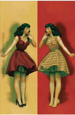 Bettie Page (Dynamite, Vol. 4) 2H published by Dynamite with cover art by Rebeca Puebla
