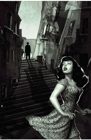 Bettie Page (Dynamite, Vol. 4) 3H published by Dynamite with cover art by Rebeca Puebla