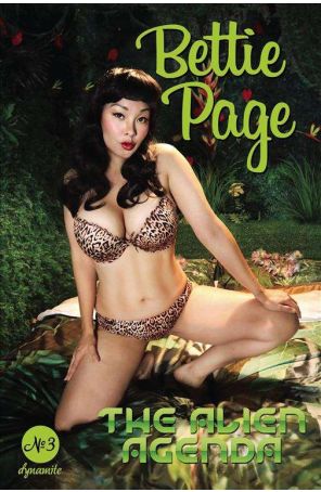 Bettie Page and the Alien Agenda 3E published by Dynamite