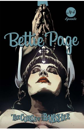 Bettie Page and the Curse of the Banshee 4C published by Dynamite with cover art by Stephen Mooney