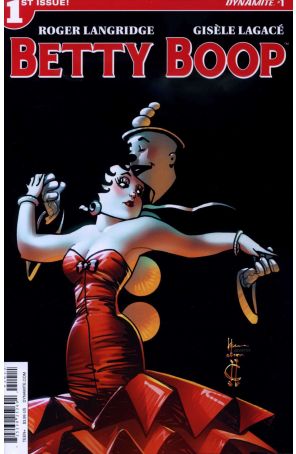 Betty Boop (Dynamite) 1A published by Dynamite with cover art by Howard Chaykin