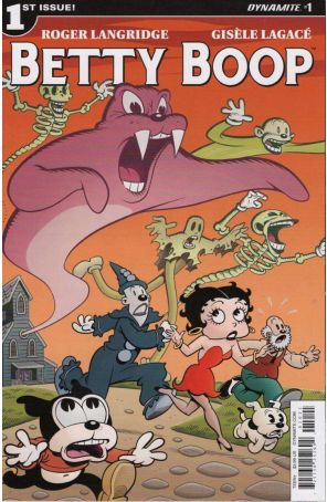 Betty Boop (Dynamite) 1B published by Dynamite with cover art by Roger Langridge