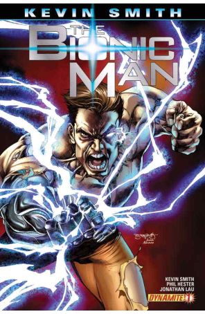 Bionic Man (Vol. 1) 1C published by Dynamite with cover art by Stephen Segovia