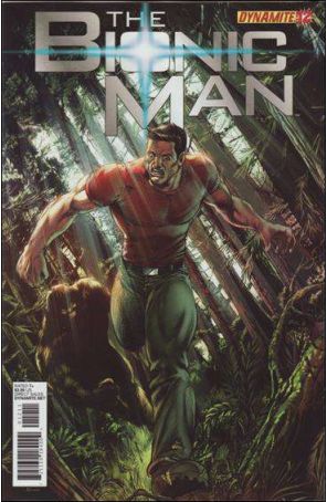 Bionic Man (Vol. 1) 12B published by Dynamite with cover art by Edgar Tadeo